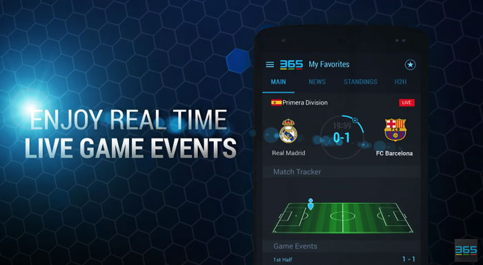 365Scores Live Sports دانلود 365Scores: Sports Scores Live v12.2.6 نتایج زنده مسابقات اندروید
