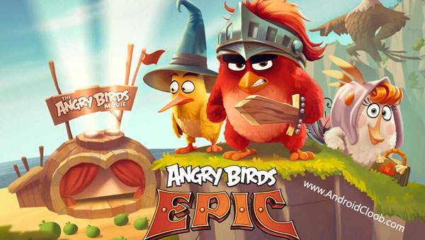 Angry Birds Epic RPG دانلود Angry Birds Epic v2.1.26 بازی انگری بردز اپیک اندروید + مود