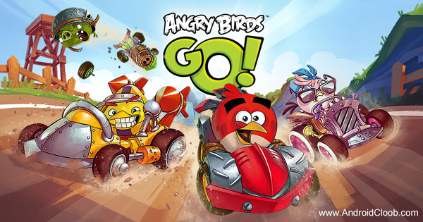 Angry Birds Go دانلود Angry Birds Go! v2.8.2 بازی انگری بردز ماشینی اندروید + مود