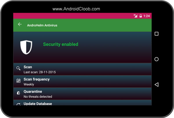 AntiVirus for Tablets دانلود AntiVirus for Tablets v2.5.5 ویروس کش تبلت اندروید