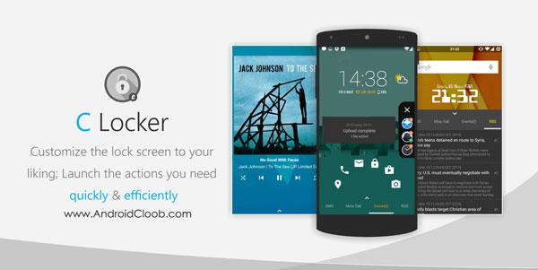 C Locker Lite دانلود C Locker Lite v1.0.22 برنامه سفارشی سازی لاک اسکرین اندروید
