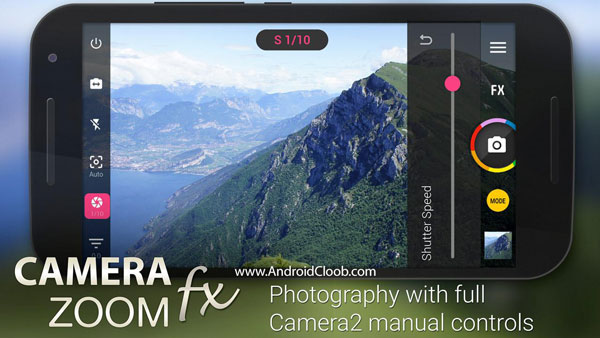 Camera ZOOM FX Premium دانلود Camera ZOOM FX Premium v6.2.9 برنامه زوم در دوربین اندروید