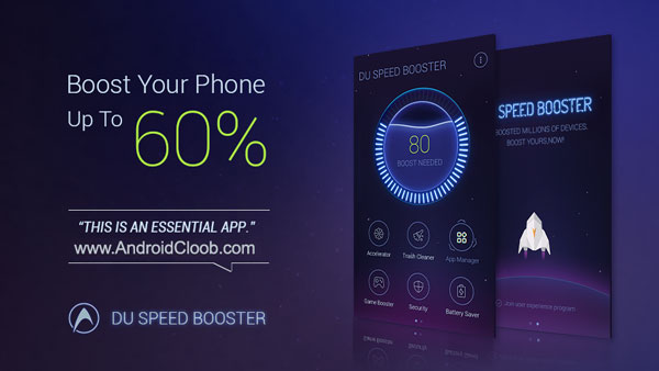 دانلود DU Speed Booster & Cleaner v2.9.9.8.2 پاکسازی فایل های اضافی اندروید DU Speed Booster دانلود DU Speed Booster & Cleaner v2.9.9.8.2 پاکسازی فایل های اضافی اندروید
