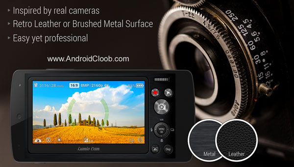 Lumio Cam دانلود Lumio Cam v2.1 برنامه دوربین عکاسی حرفه ای اندروید + پرمیوم