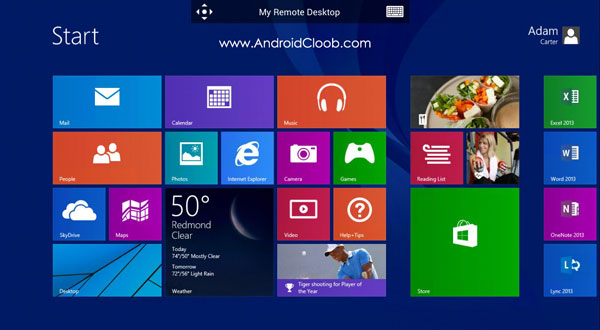 Microsoft Remote Desktop دانلود Microsoft Remote Desktop v8.1.60 نرم افزار اتصال به vps اندروید