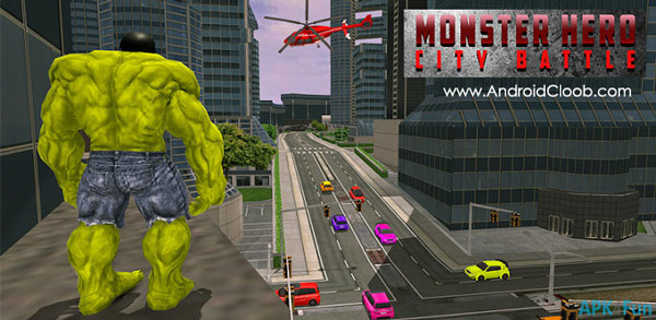دانلود Monster Hero City Battle v1.6 بازی هالک اندروید Monster Hero City Battle دانلود Monster Hero City Battle v1.6 بازی هالک اندروید