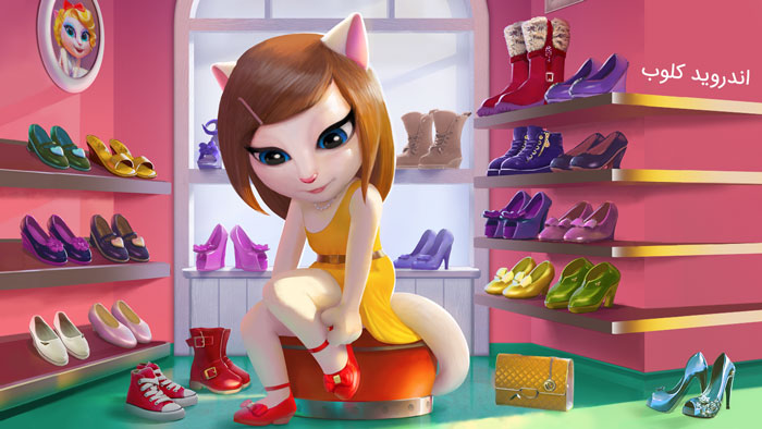 My Talking Angela دانلود My Talking Angela v25.3.1 بازی گفتگو با آنجلا برای اندروید