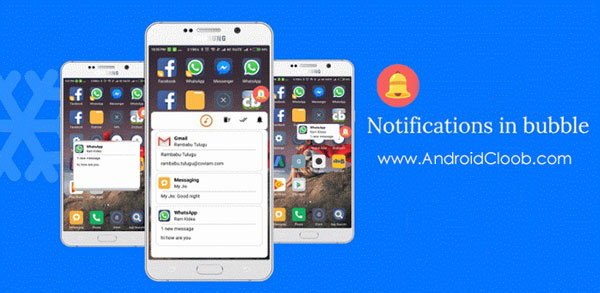 Notifications in bubble Pro دانلود Notifications in bubble Pro v4.4 برنامه نوتیفیکیشن حرفه ای اندروید