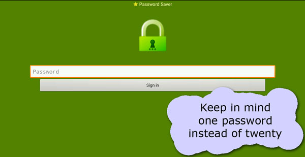 Password Saver دانلود Password Saver v6.4.4 برنامه ذخیره سازی پسورد اندروید