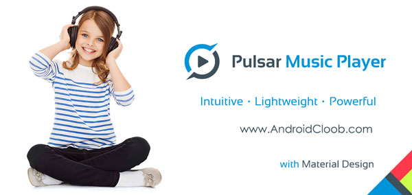 Pulsar Music Player دانلود Pulsar Music Player Pro v1.5.3 برنامه ام پی تری پلیر ساده اندروید