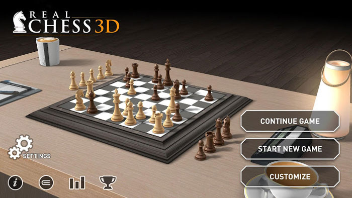 Real Chess 3D 1 دانلود Real Chess 3D v1.33 بازی شطرنج سه بعدی و واقع گرایانه اندروید