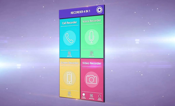 Recorder 4 in 1 PRO دانلود Recorder 4 in 1 PRO v2.1.2 برنامه ضبط 4 کاره اندروید