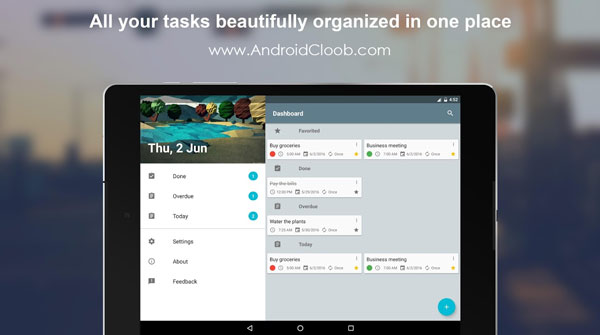 Reminder Pro دانلود Reminder Pro v1.10.0 برنامه یادآوری کارهای روزانه اندروید