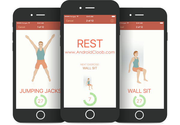 Seven 7 Minute Workout دانلود Seven – 7 Minute Workout v5.1.0 برنامه ورزش در 7 دقیقه اندروید + آنلاک