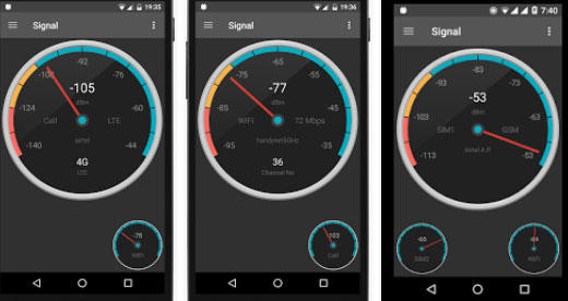 Signal Strength دانلود Signal Strength v19.1.2 برنامه بررسی آنتن دهی اندروید