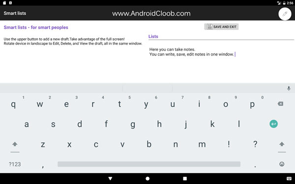 Smart notes 1 دانلود Smart notes v2.0.1 برنامه دفتر یادداشت حرفه ای اندروید