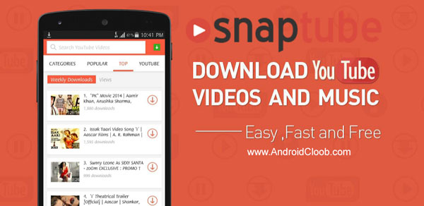SnapTube دانلود SnapTube v7.46 Vip برنامه اسنپ تیوب اندروید