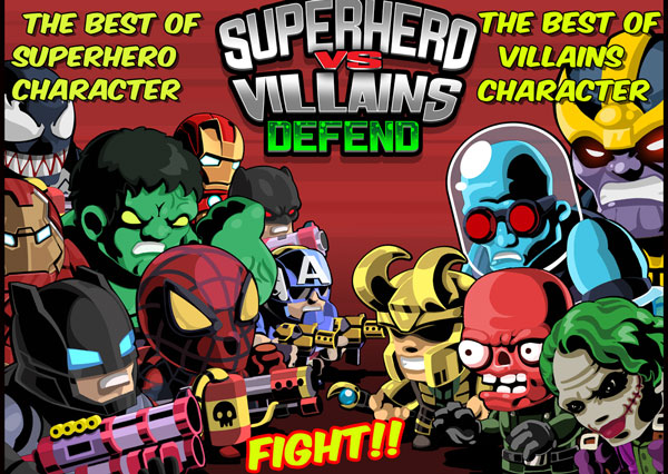 دانلود SuperHero VS Villains Defense v1.1 بازی ابر قهرمانان اندروید + مود SuperHero VS Villains Defense دانلود SuperHero VS Villains Defense v1.1 بازی ابر قهرمانان اندروید + مود