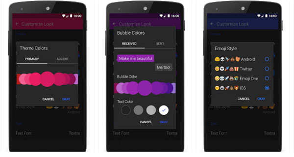 Textra SMS دانلود Textra SMS v3.37 نرم افزار مدیریت پیامک ها اندروید
