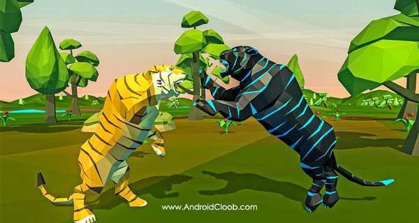 Tiger Simulator Fantasy Jungle دانلود Tiger Simulator Fantasy Jungle v1.0 بازی شبیه ساز ببر جنگل اندروید + مود
