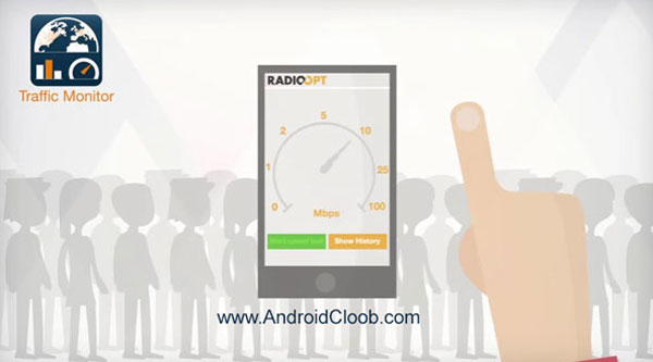 Traffic Monitor دانلود Traffic Monitor & 3G/4G Speed v7.6.0 برنامه مدیریت مصرف اندروید