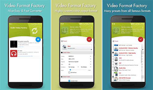 Video Format Factory دانلود Video Format Factory v2.8 برنامه تغییر فرمت فیلم اندروید