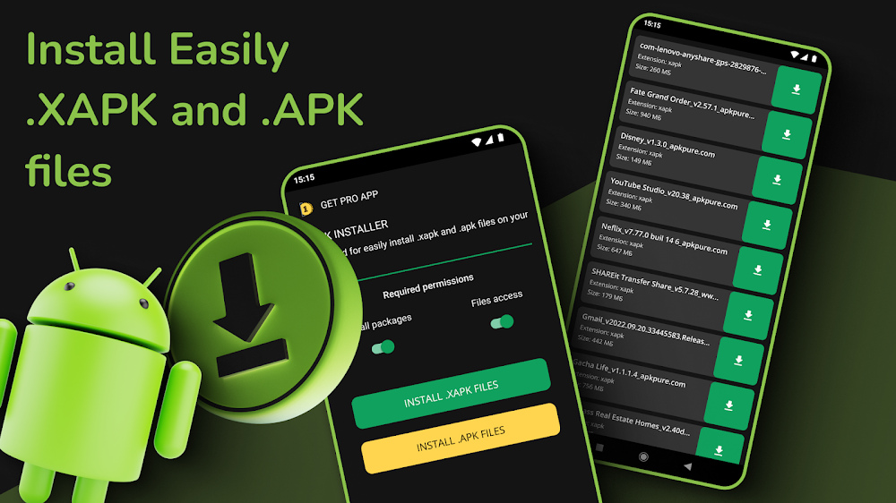 XAPK Installer دانلود XAPK Installer برنامه نصب فایل xapk اندروید