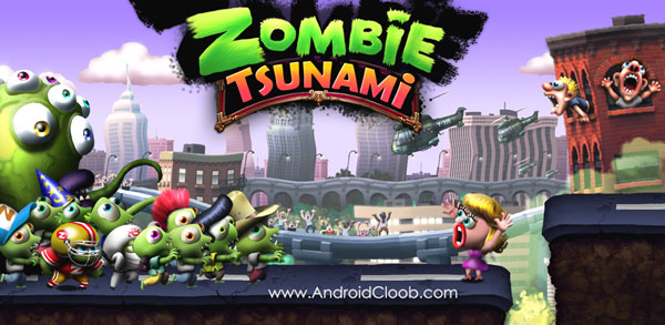 Zombie Tsunami دانلود Zombie Tsunami v4.5.133 بازی سونامی زامبی اندروید + مود