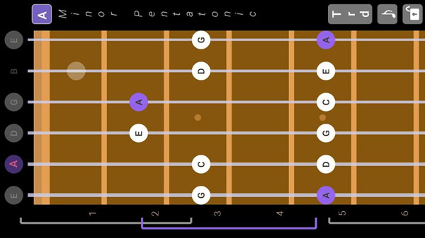 guitar scales and patterns دانلود Guitar Scales & Patterns v1.22 نرم افزار شبیه ساز گیتار اندروید